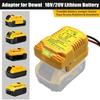 NEW Jump Starter Adapter for DeWalt 11V Battery Powered with Jumper Cable Clamps Portable Car Battery Charger Jump Starter