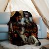 Custom Name The Untamed Flannel Fleece Blanket Cozy Warm Throw Blanket For Couch Bed Travel All Season Use