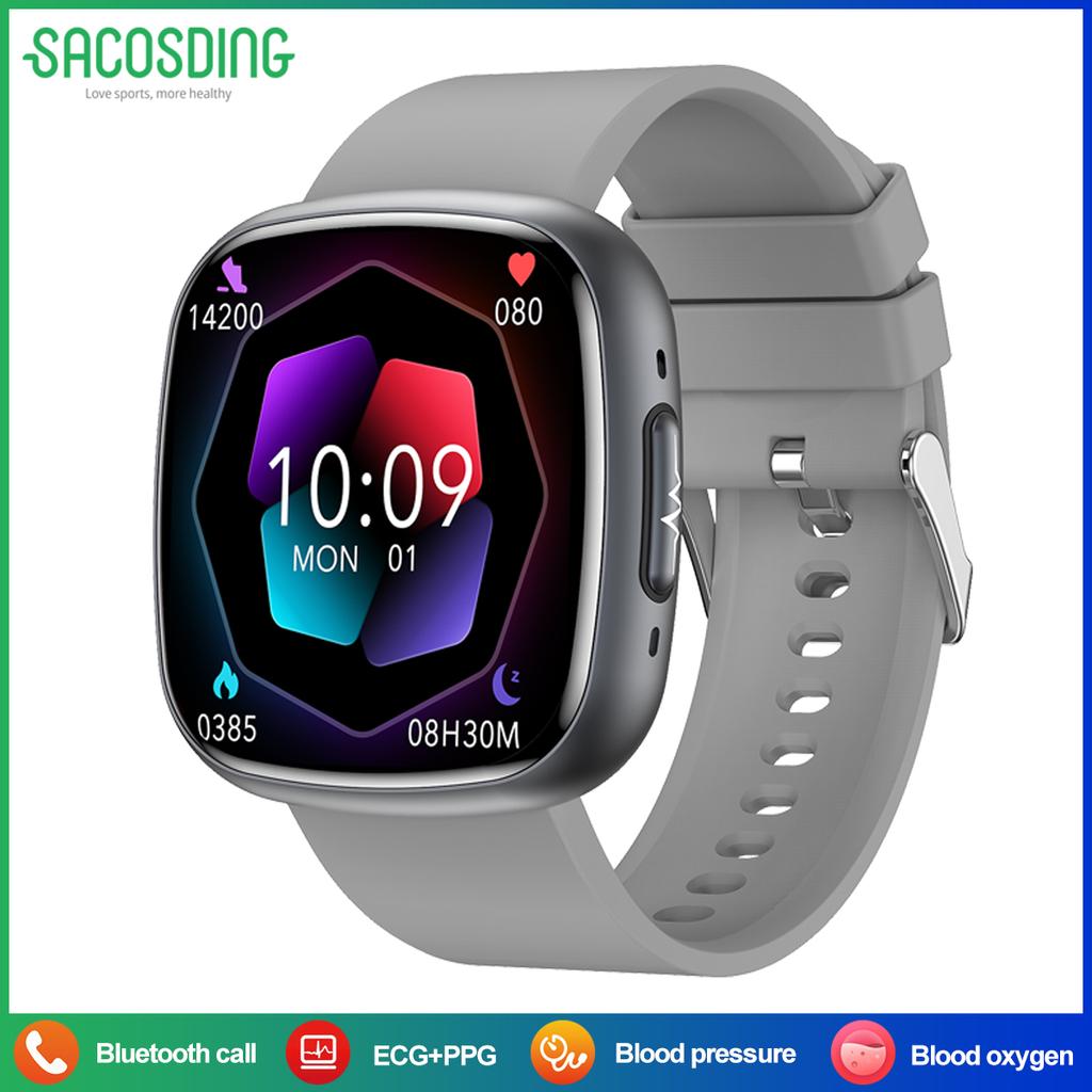 2025 Smart Watch Blood Pressure Health Monitoring ECG HRV Bluetooth Call SOS Men Women Sport Fitness Tracker Blood Oxygen Watch