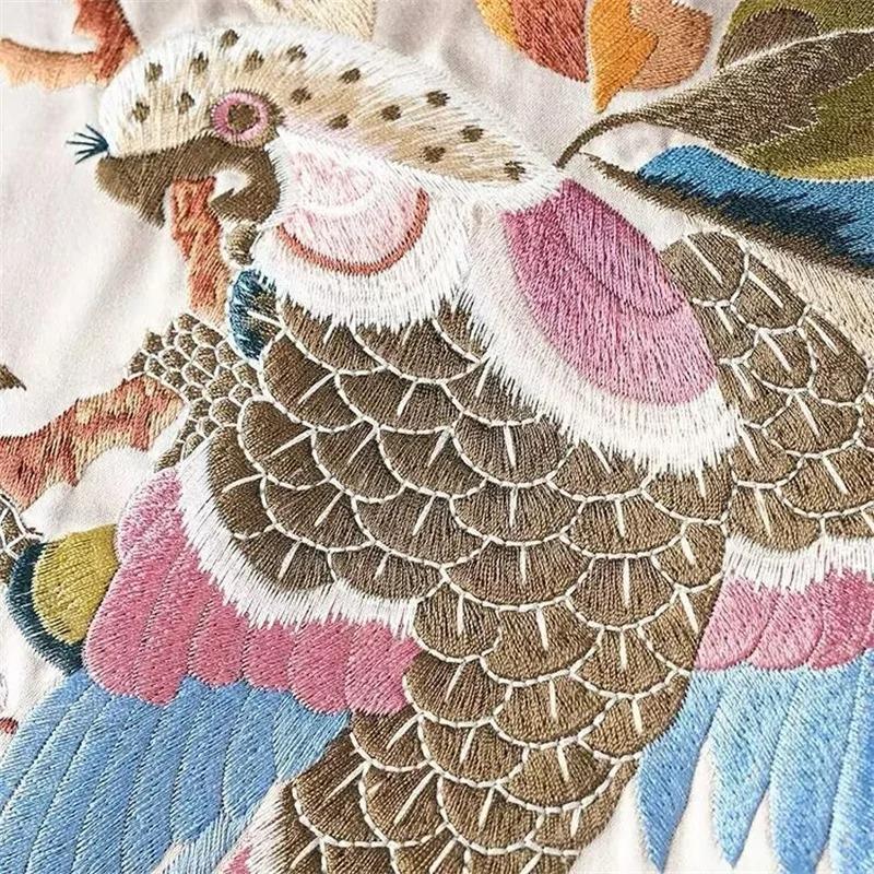Женский жилет Женские куртки Вышитые Китайские женские Уникальные Супер красивые Легкий стиль Многослойное пальто