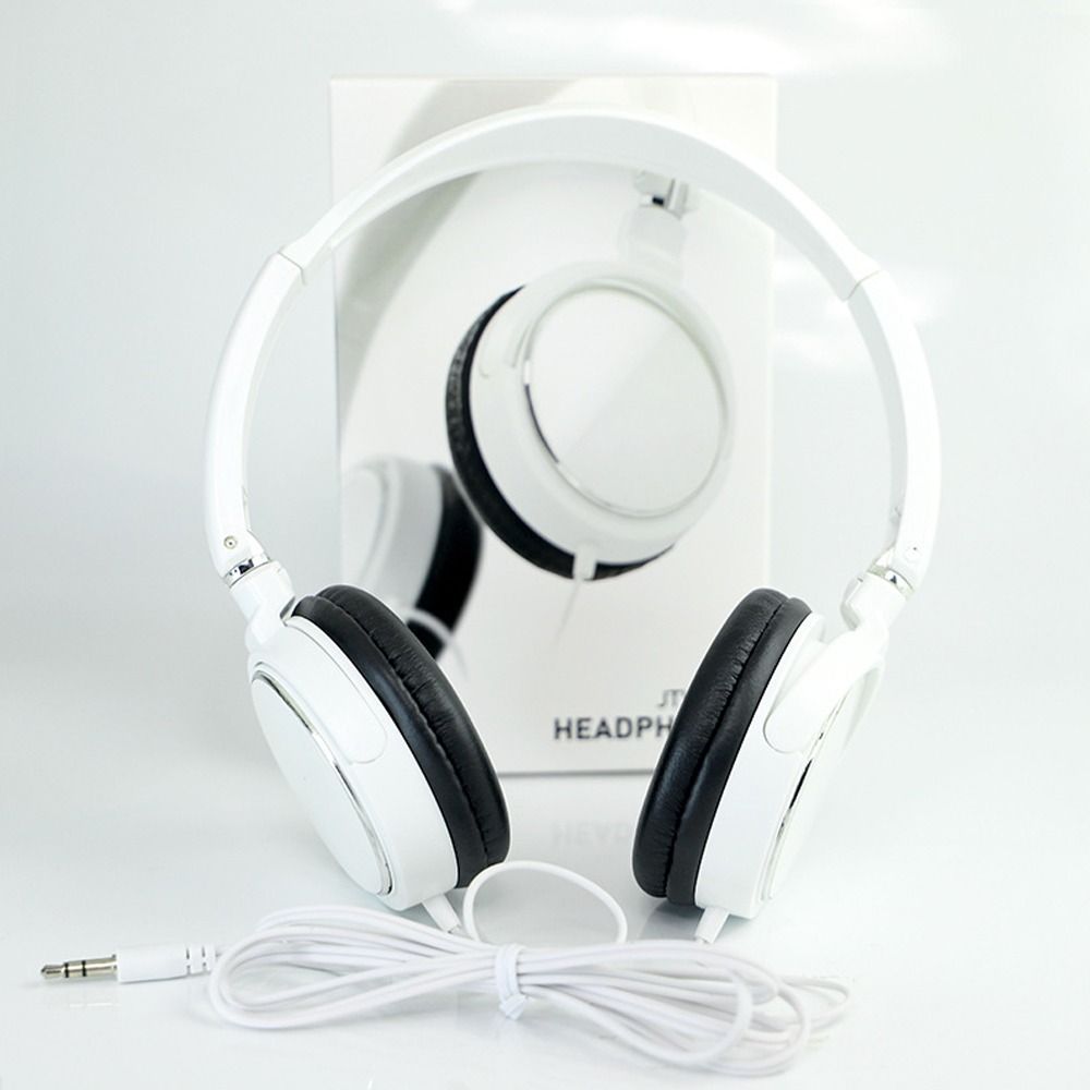 Soft Ear Pads Wired Headphones Lightweight Computer Headphones Head Mounted Earphones Computer Use