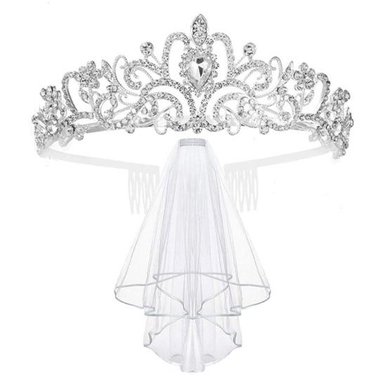 Набор аксессуаров для девичника: стразовая корона, лента «Невеста», фата, украшение для свадебного душа для вечеринки в ночь перед свадьбой