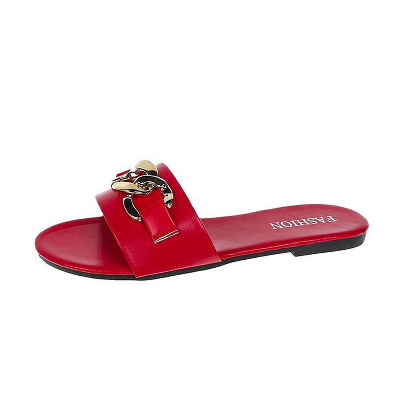 Тапочки женские лето 2024 новые интернет-знаменитость крутые тапочки новая мода универсальные для улицы шлепанцы на плоской подошве уличные размер 43