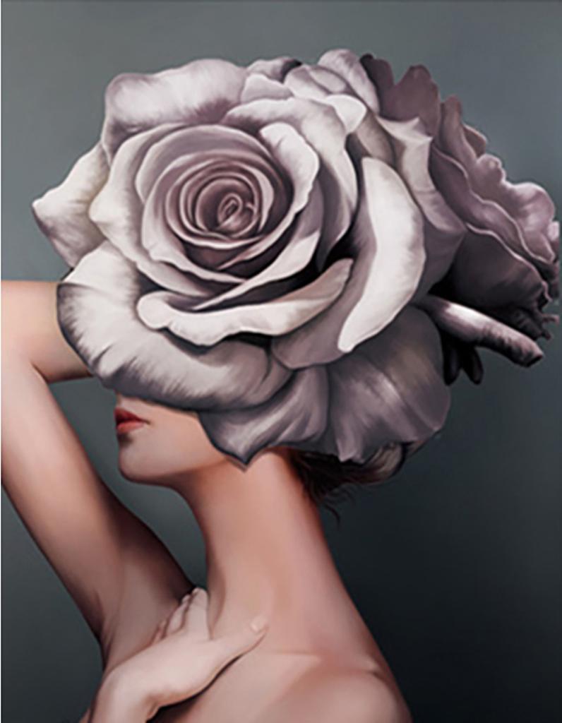 5D Diy Diamond Art Embroidery Girl Abstract Round Diamond Painting Mosaic Landscape Flower Home Decoration New Year Gift