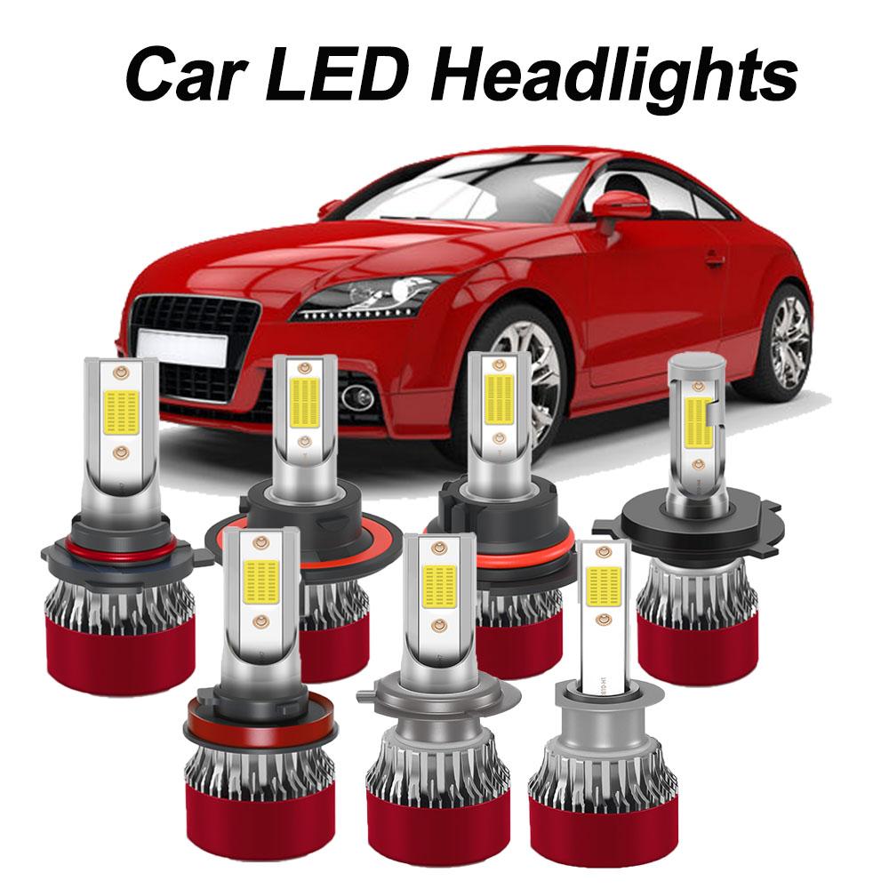 LED H4 H7 Car Headlight H1 Bulb H8 H11 9005 HB3 9006 HB4 9007 H13  9012 Led  headLights 20000LM Turbo Fan DC12V COB Auto Light