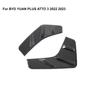 2PC Front Fog Light Trim Cover Frame Fog Lamp Eyebrow Spoiler Wind Knife ABS Self-Adhesive For BYD Atto3 Yuan Plus Accessories