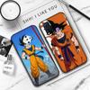 Мягкий черный чехол JW83 Dragon Ball Goku для iPhone 16 15 Plus 14 13 Pro 8 SE XR XS Max P30 Nova 5T Y5P Y6 Y7 Y8P Y9 Realme C30 C33 C31 VIVO Y36 V27