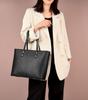 [FSD.WG] Women's Tote Bag Business Bag Stylish Popular 2-Way Handbag Commuting to School Large Capacity Leather Birthday Gift