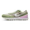Nike Waffle One Кожа Сетка Замша Спортивные Удобные Универсальные Дышащие Низкие Детские Повседневные Кроссовки Детские кроссовки Зеленый Розовый DC0481-602