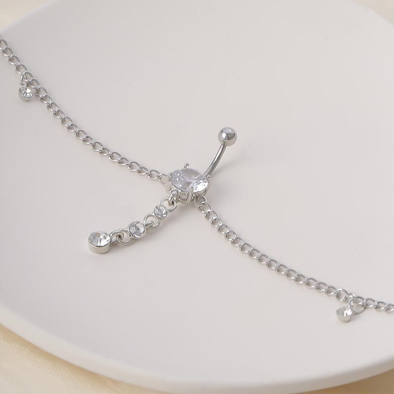 Цепочка для пупка, женская, для вечернего платья, поясная цепочка, панк-ремни, пояс