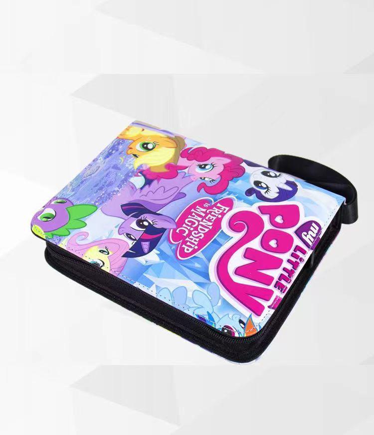 My Little Pony Zippered Trading Card Binder - Four and Nine-Pocket Album