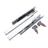 Concealed Drawer Runners Soft Close Undermount Full Extension Cabinet Rails with Locking Devices Rusts Resistant Slides