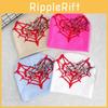 Heart Spider Shape Web Pattern Knitted Cap Winter Warm Fashionable Gift Casual