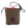 HERMES H800617EKAA Косметичка хаки/Who Канва с покрытием/кожа Женщины
