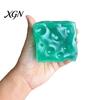 Relaxing Desk Toy Shapeable Cheese Cube Squeeze Toy, Anxiety Relief Block Sensory Fidget Tool Fake Pinch Home Office Relaxation Tactile