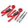 Daytona Motorcycle Lashing Set of Ratchet 100kg Load 20mm Loop 42067 Belts, 2, Type, Capacity, Wide, Type, Red,