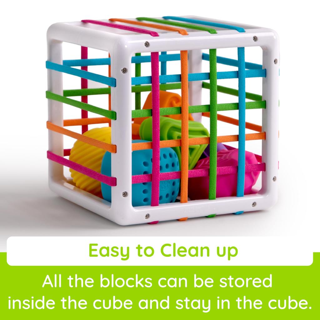 Игрушки для мозга Fat Brain Toys Детская игрушка Innie Bin Fingertip Обучающая резиновая коробка Оригинальный продукт FA251-1