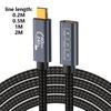 Кабель USB4 USB C на USB C 40 Гбит/с 8K@60 Гц 240 Вт Быстрая зарядка USB C Дата-кабель Видеокабель для смартфона ноутбука