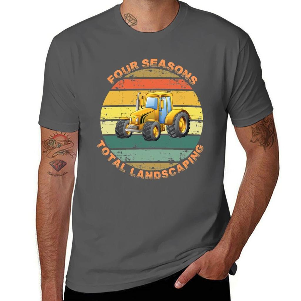 Four Seasons Total Landscaping  Full Range Of Services Essential Tshirt Plus Size Everyday Tee Shirt