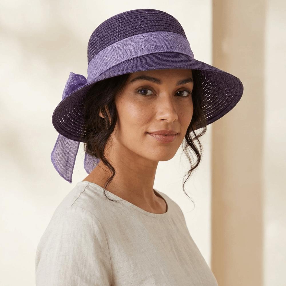 Portable Big Brimmed Woven Cap Hollow Out Bucket Hat Folding Sun Cap Bow Fisherman Cap  Camping