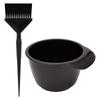 2pcs/set Anti-Static Coloring Hair Dye Brush and Bowl Plastic Hair Tint Tool  Home