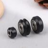 5Pcs Pom Wheel With 625Zz Linear Bearing 3D Printer Pom Wheel Plastic Pulley V-Type Wheels For Laser Engraver Parts