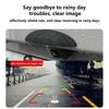 1PC Car Rear Camera Cover Waterproof Anti-Rain Protection Guard Modification Easy Installation Protector Car Accessories