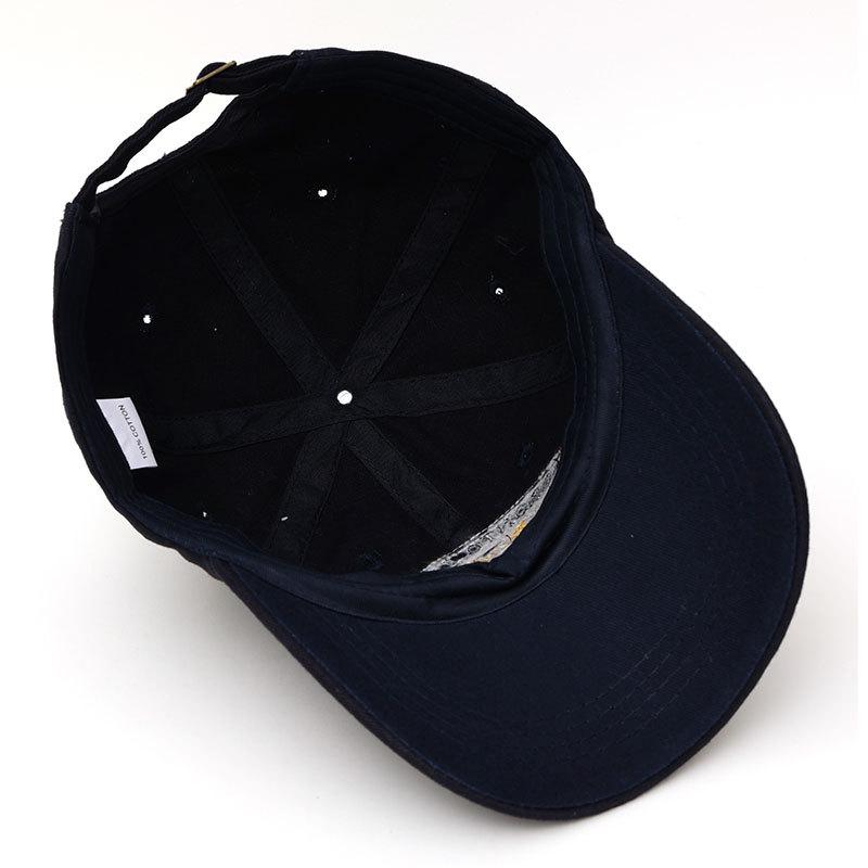 Классическая вышитая бейсболка-тракер, регулируемая папина шляпа с канадской вышивкой, повседневный стиль, мягкая ткань средней плотности