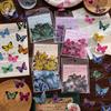 Japanese Retro Cute Butterfly Cartoon Stickers for DIY Diary Decoration