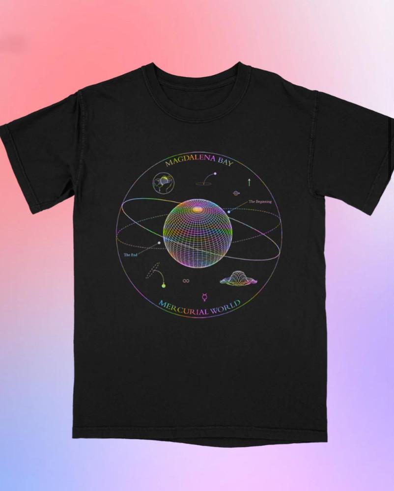 Magdalena Bay Mercurial World Album Shirt 100% Cotton Adult Tee BL2.171 Unisex T-Shirt