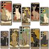 Чехол для телефона Cats Tarot Witchcraft для Samsung Galaxy S21 Ultra S20 FE S8 S9 S10 S22 Plus Note 20 Ultra с полным покрытием
