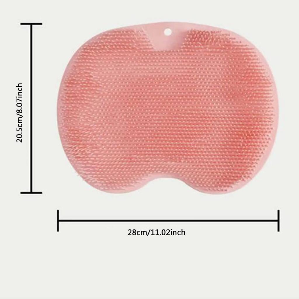 1 шт. - Ленивый инструмент для растирания ног, бытовая ванная комната, щетка для ног, массажная подушка для подошв с присоской, нескользящая подушечка для мытья ног