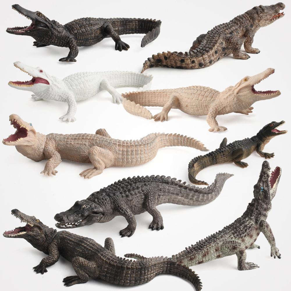 Life Model Gift Simulation Animals Toys Crocodile Model Educational Toys Crocodile Action Figures