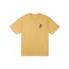 Vans Raccoon Print Sports Casual Loose Moisture Wicking Crew Neck Pullover Short Sleeve Drop Shoulder T-Shirt Unisex T-Shirt Yellow VN000933OC21