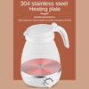 Portable Folding Water Kettle Small Outdoor Travel Water Kettle Silicone Electric Retractable Thermostat