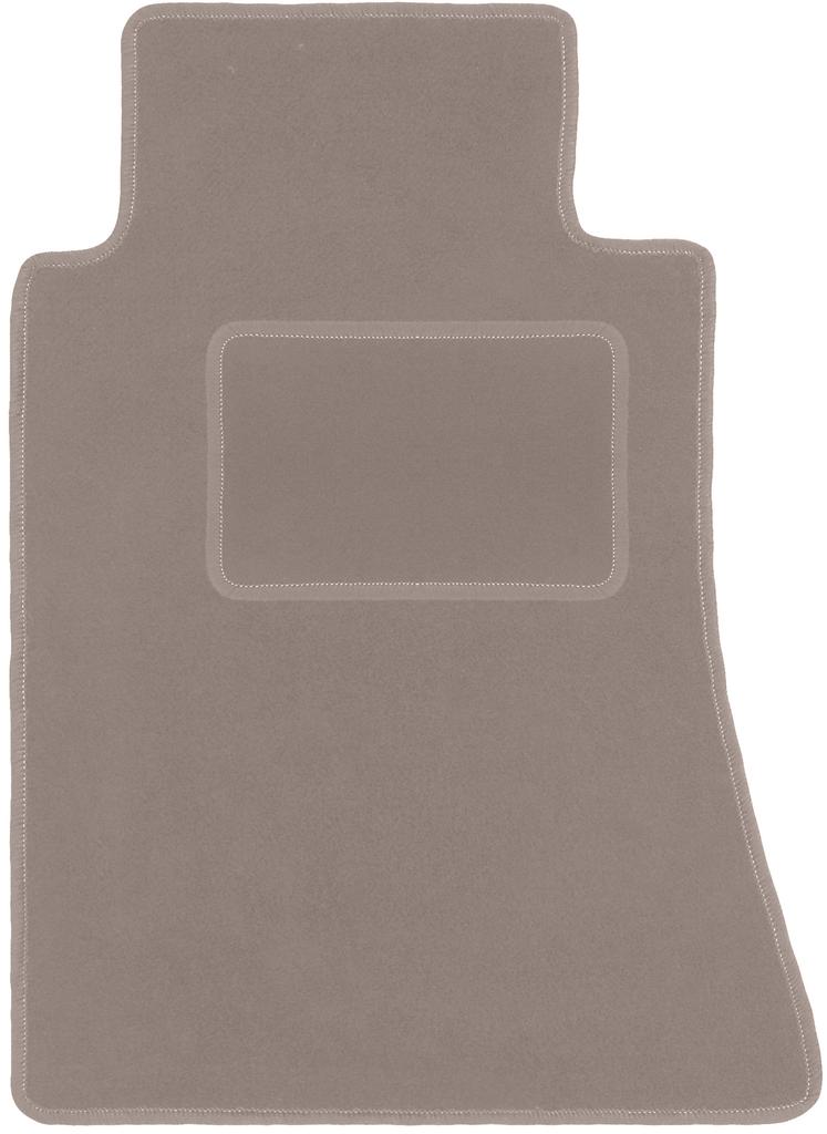 Бежевый коврик водителя для: Mercedes C 190 W201 седан (1982-1993)