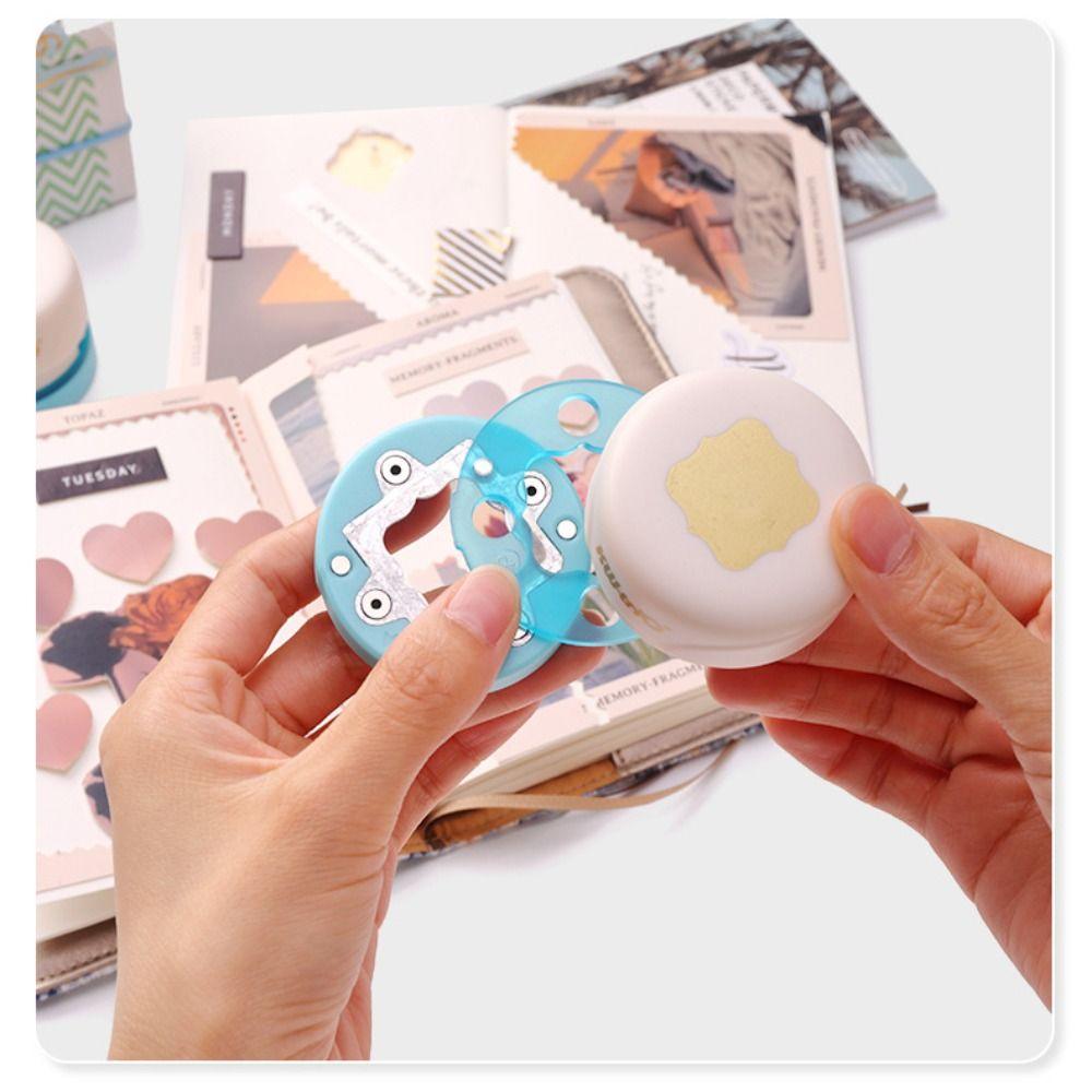 Paper Cutting Craft Hole Punch Maganetic Embossing Punches Paper Puncher Scrapbooking