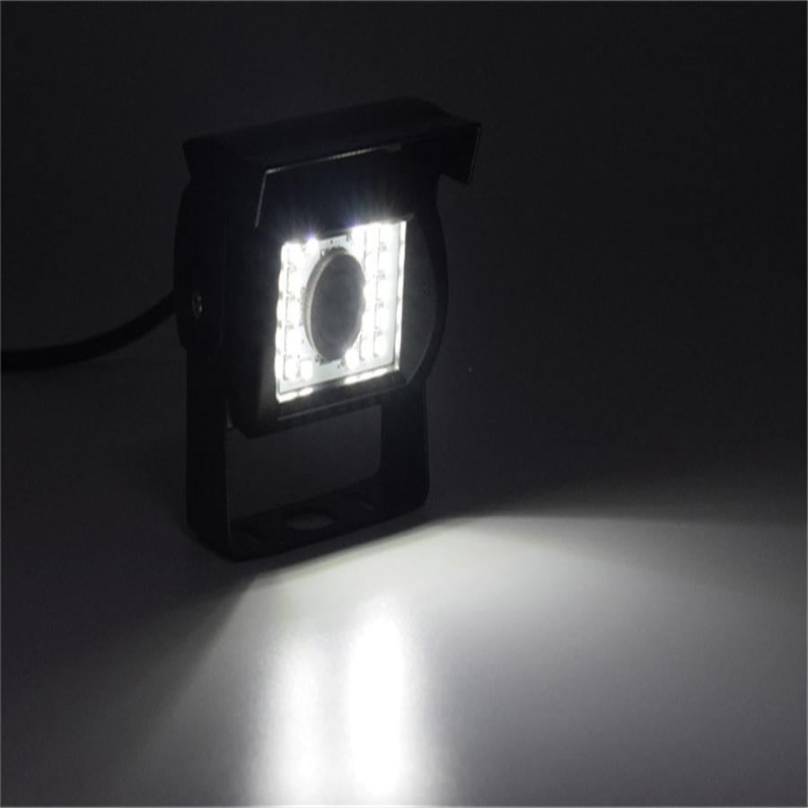 1X 24 LED 170Degree Bus Car Rear Camera Waterproof Adjustment IP67