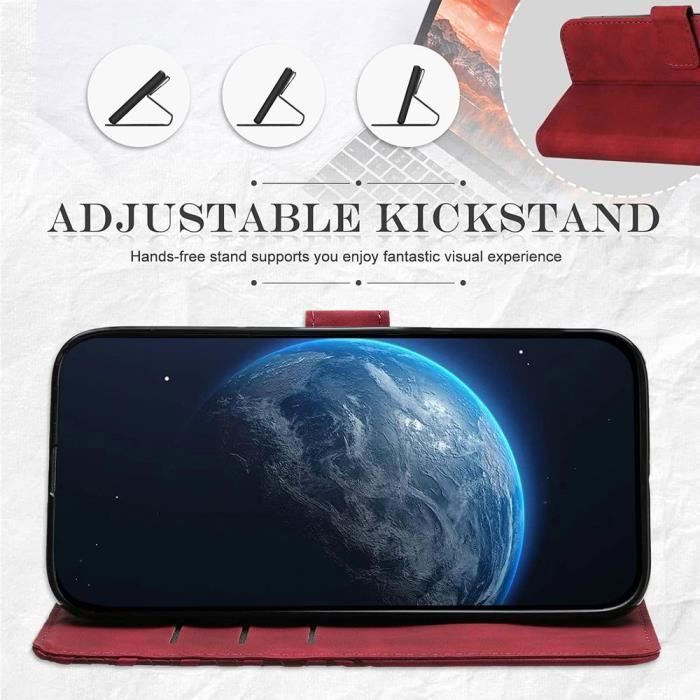 Coque de protection - BOOLING - Samsung Galaxy A05 - Cuir PU - Épissage - Protection complète