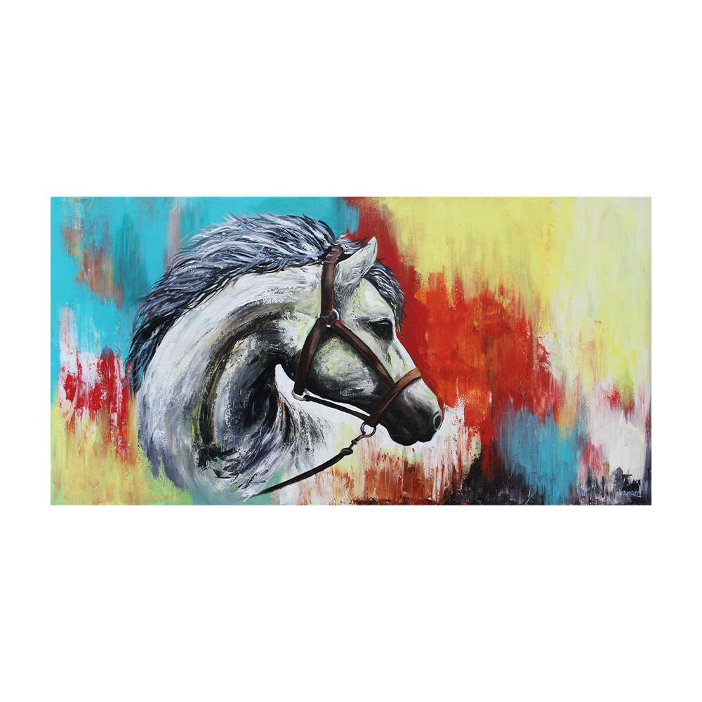 Modern Galloping Horses Landscape Canvas Painting Posters and Prints Wall Art Picture for Living Office Room Bedroom Home Decorating