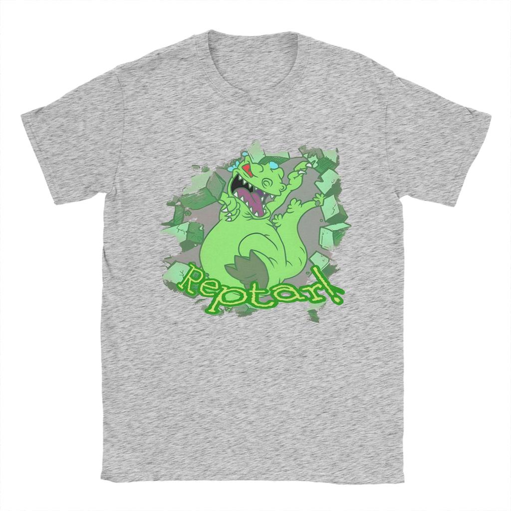Oversized T Shirt Summer Anime Rrugrat Trending Tshirts Reptar Raa Cotton Tshirt For Unisex Awesome Plus Size 6xl Short Sleeve