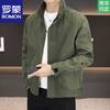 Мужская куртка в стиле business casual со стойкой