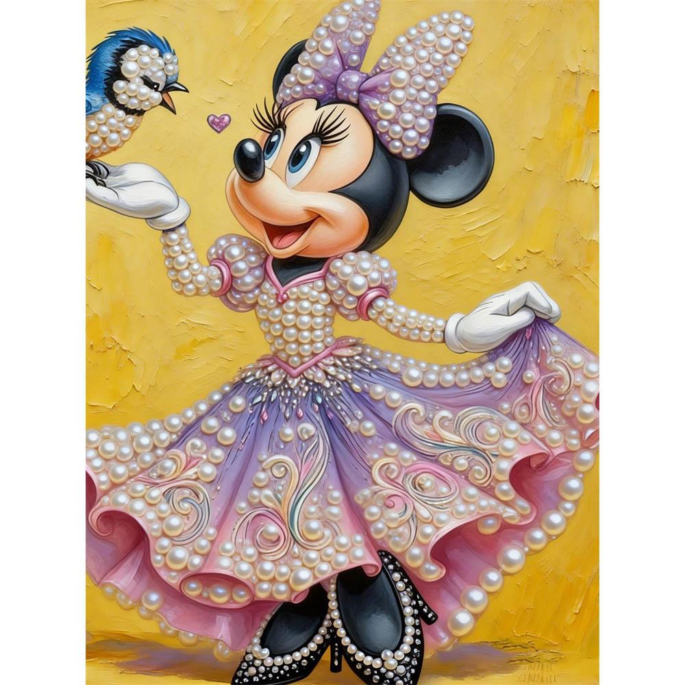 Disney Мини Масляная Живопись Стиль Творческий Жемчужная Живопись Искусство 5D DIY Полная Алмазная Вышивка Мозаика Набор для Вышивки Крестом Декор для Дома и Комнаты
