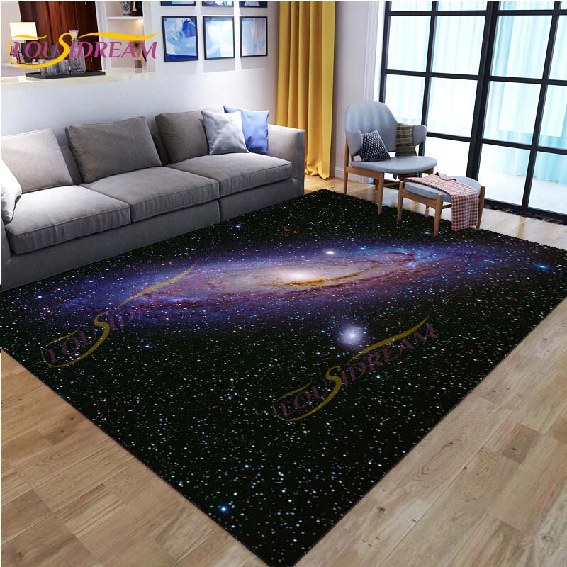 3D цветной космический коврик Galaxy ковер звездное небо ковер для гостиной спальня диван планета ковер детский игровой коврик напольный коврик домашний декор