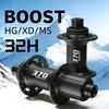 Boost 12x148 Задняя 15x110 Передняя МТБ Cube 36T Трещотка 12 скоростей Micro Spline XD Герметичный подшипник Дисковый тормоз 32 отверстия Для втулки горного велосипеда
