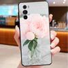 Чехол для телефона Motorola Edge 50 40 Pro 60 50 40 30 Ultra Neo Fusion Moto G85 G72 G53 G54 G84 G13 G32 Цветок пиона