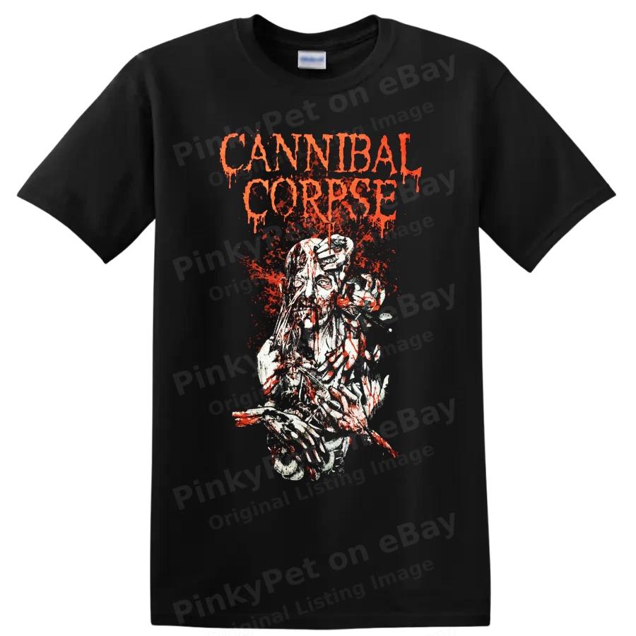 Футболка Cannibal Corpse Сплеш Крови Хоррор Метал Графическая