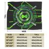 Одеяло из фланели с изображением Бена 10 Омнитрикса в стиле «Бен 10: Освобождение», теплое и мягкое постельное белье для дивана, кровати, пикника, эстетичное покрывало на кровать.