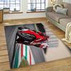 3D гоночный мотоцикл знак ковер для гостиной спальни дома украшение дивана, детский игровой нескользящий коврик рождественский подарок