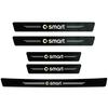 VFO1   1/4/5Pcs Car Door Sill Protector Strip Anti-Scratch Sticker Hubcap For Mercedes Benz AMG GLC GLE CLA GLB W205 W206 W211 GLK W204